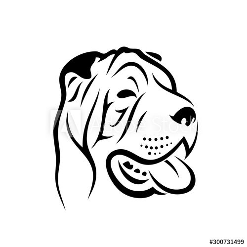 Логотип шарпей