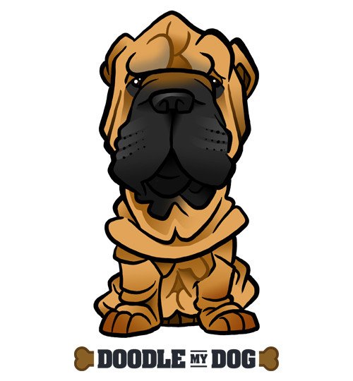 Шарпей вектор