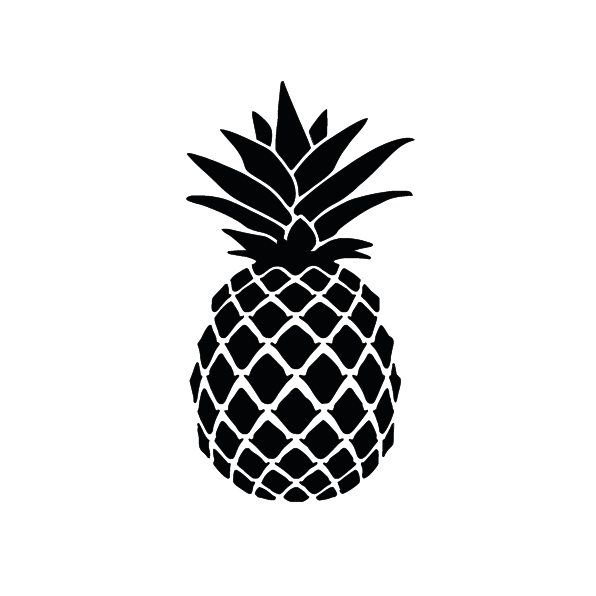 Ананас стилизация
