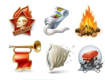 Пионер силуэт