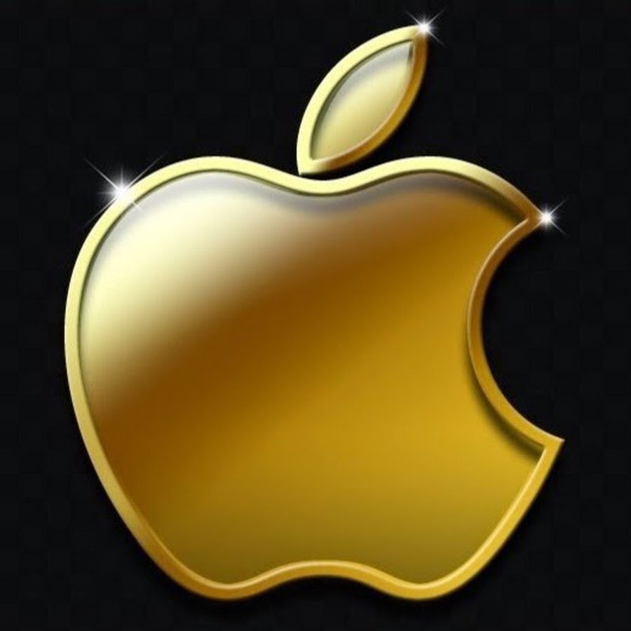 Apple iphone золотой. Золотое эпл Голд Эппл. Значок Эппл. Эпл яблоко айфон. Значок эпл айфон.