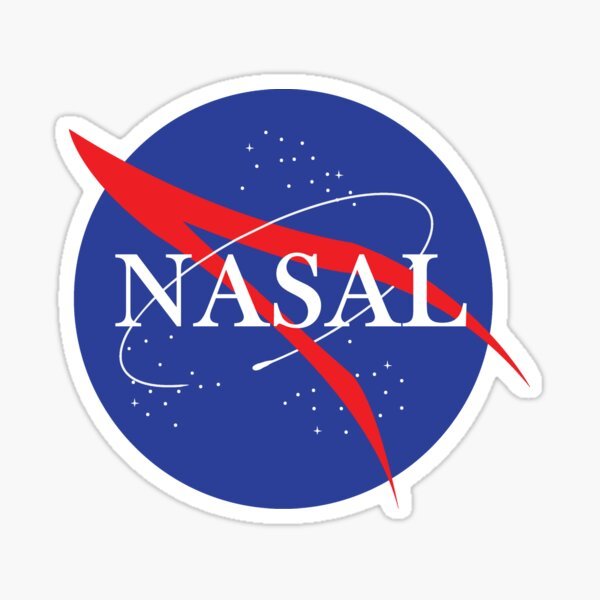 NASA надпись