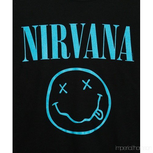 Nirvana на черном фоне