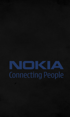 Nokia logo Black