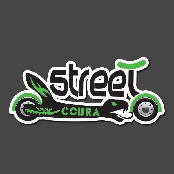 Логотип с самокатом