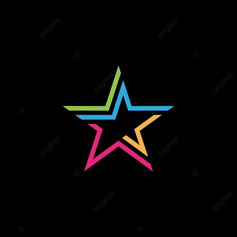 Логотип в форме звезды