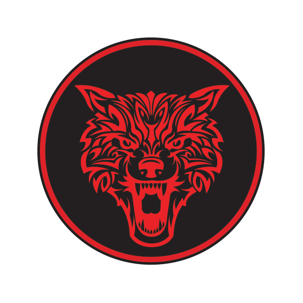 Бронзовый волк логотип