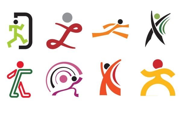 Дизайнерский эмблемы и спортивный