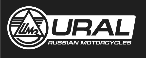Надпись Урал на мотоцикле