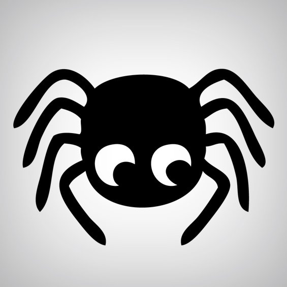 Наклейка паук