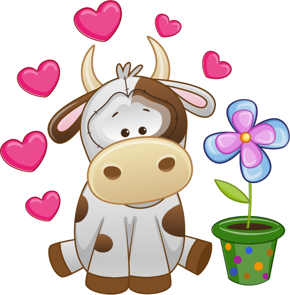 Бычок мультяшка