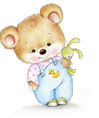 Милый Медвежонок мультяшный