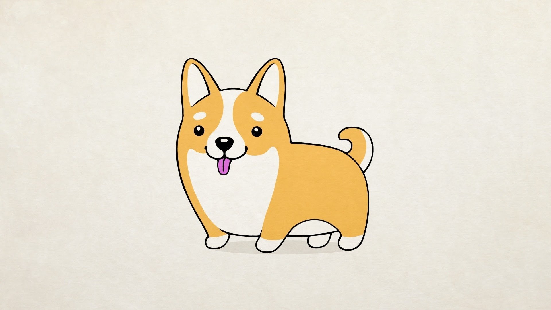 Собаки милые рисунки (70 фото) » Рисунки для срисовки и не только