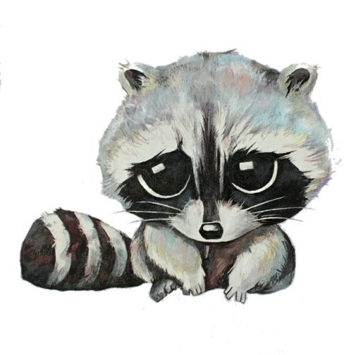 Енотик для срисовки