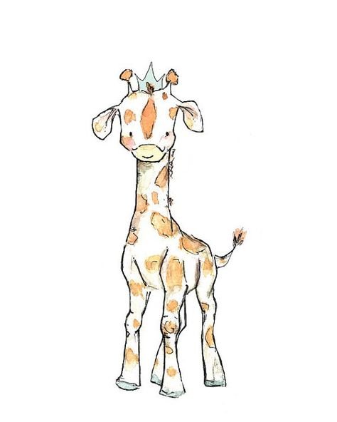 Жирафы для срисовки