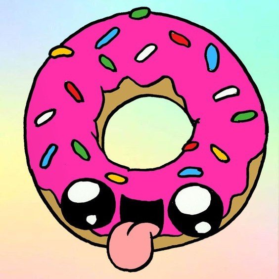 Кавайные пончики