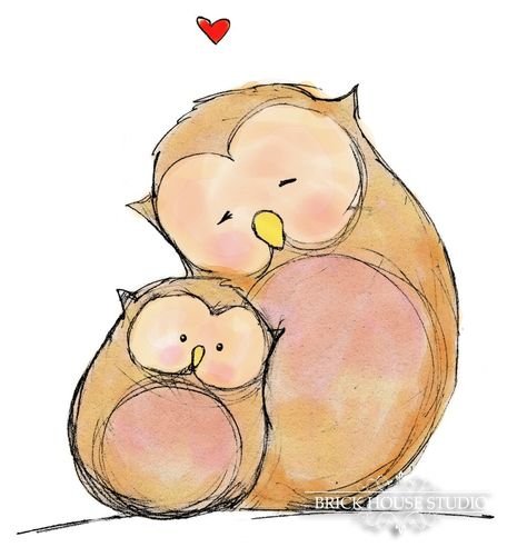 Милые рисунки для срисовки для мамы