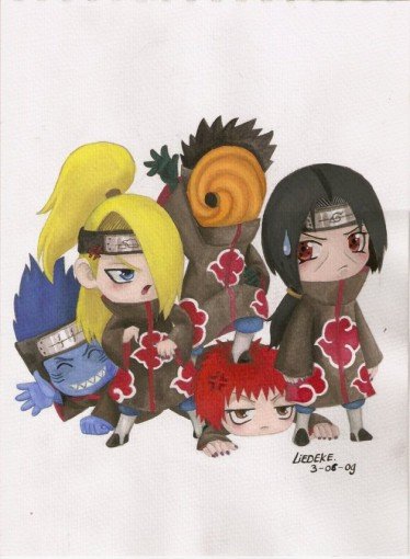 Аниме Наруто Акацуки Тоби Чиби