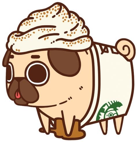 Puglie Мопс Стикеры