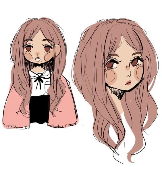 Стили рисования аниме персонажей