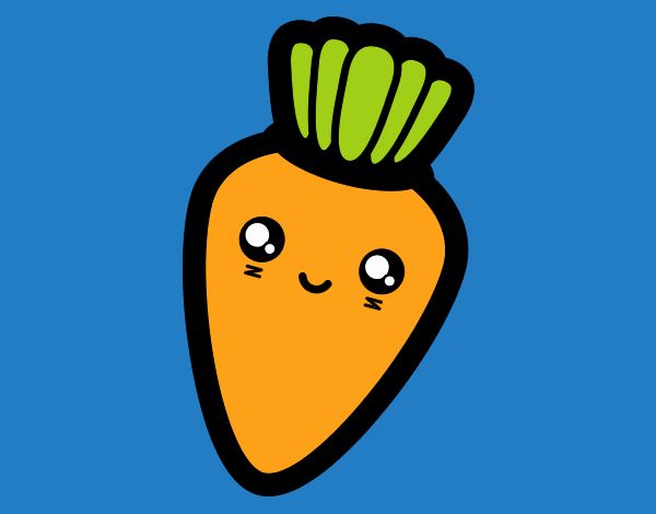 Морковка для срисовки