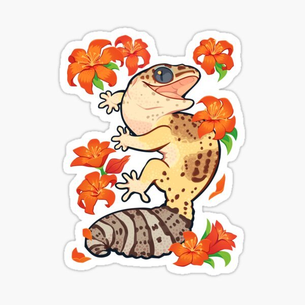 Эублефар стикер