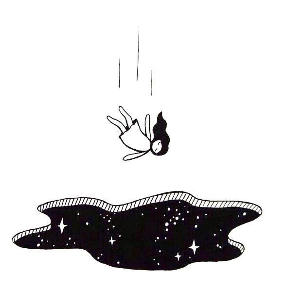 Рисунки для срисовки чёрной ручкой прикольные