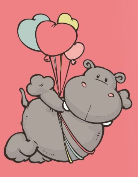 Влюбленный Бегемотик