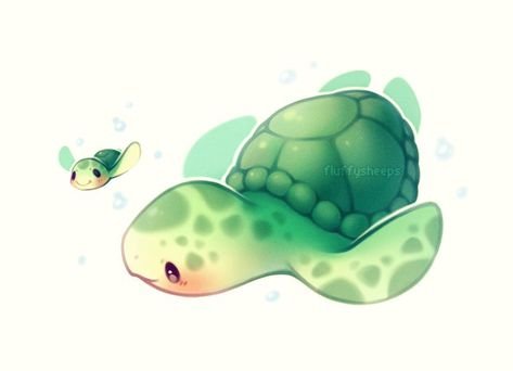 Няшная черепашка