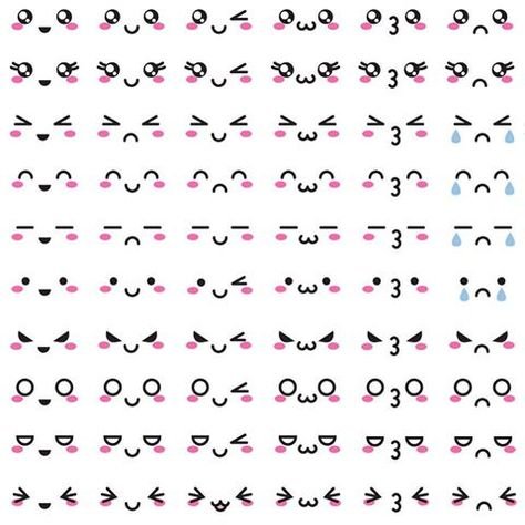 Маленькие кавайные мордашки