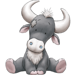 Бычок мультяшка