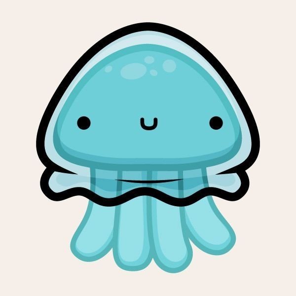 Кавайные морские обитатели