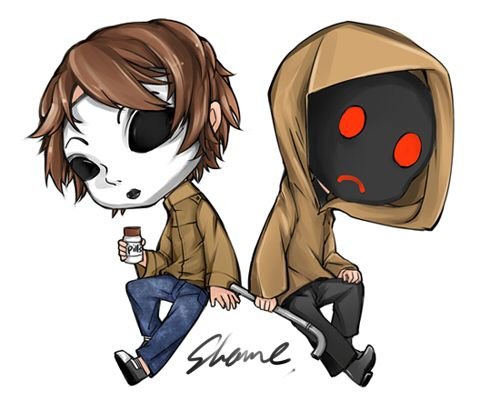 Крипипаста для срисовки Джефф