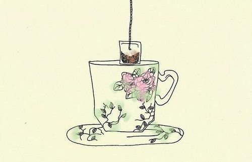 Чай для срисовки