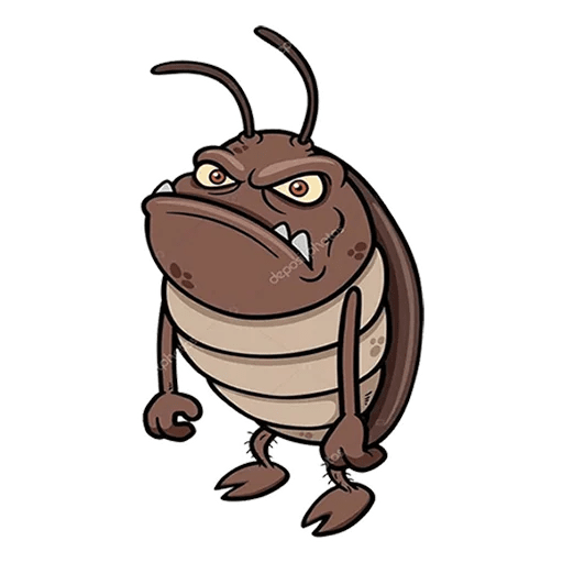 Мультяшный таракашка