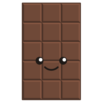 Кавайная шоколадка
