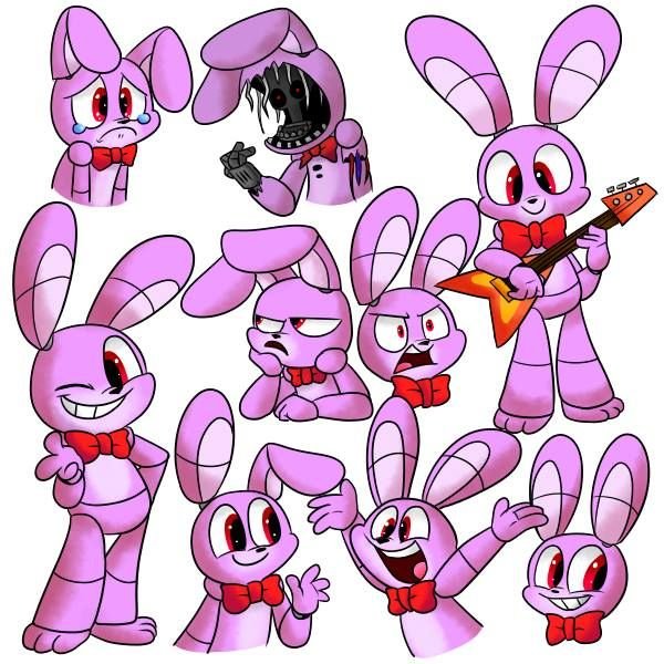 ФНАФ 2 той Бонни арт