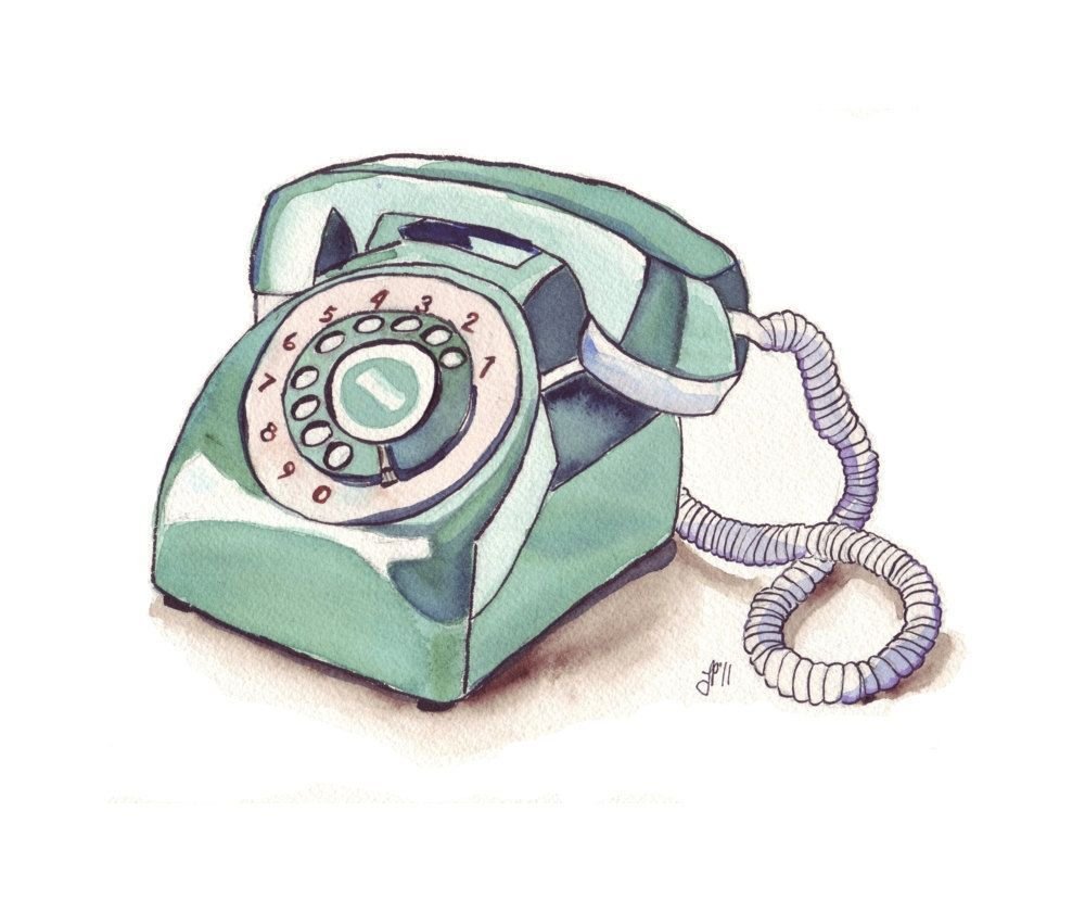 Рисунки старых телефонов
