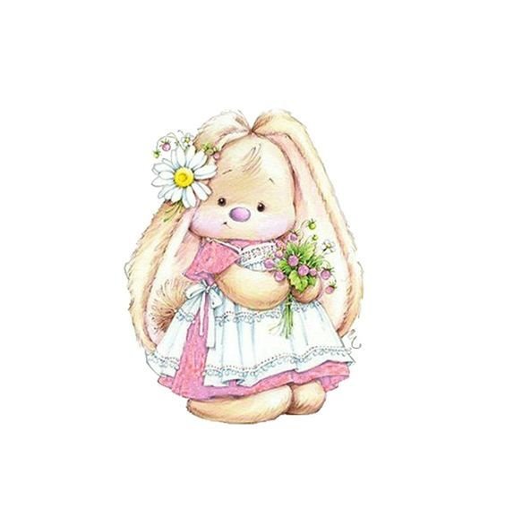 Зайки для скрапбукинга