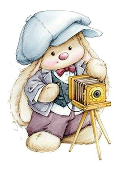 Зайки Мими для декупажа