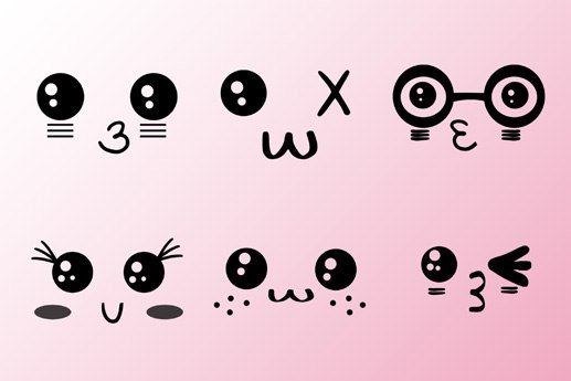 Каомодзи японские