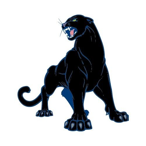 Пантера милый арт