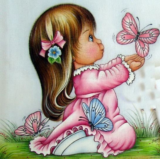 Девочка бабочка