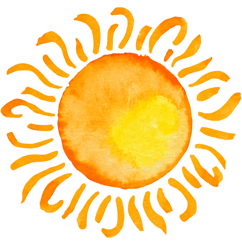 Солнце иллюстрация
