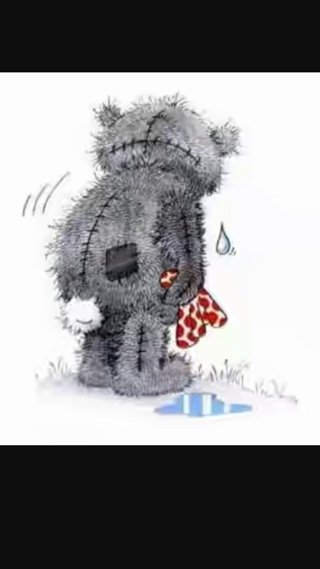 Медвежонок плачет