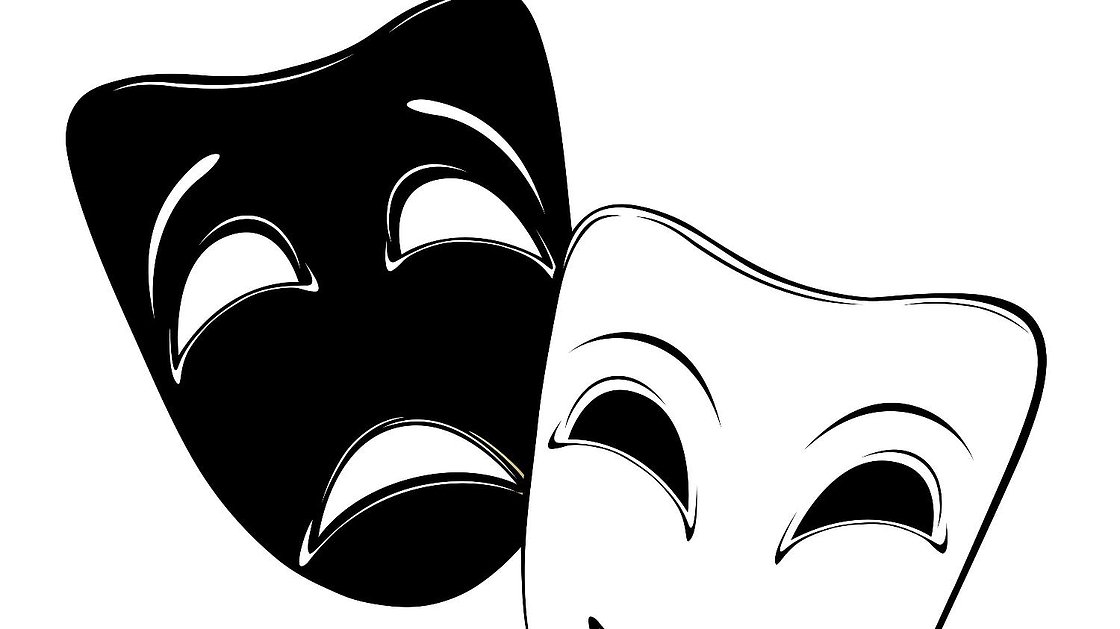 Маска 7 класс. Веселая маска. Театральные маски черно белые. Театральная маска трафарет. Театральная маска на черном фоне.