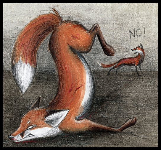 Несчастная лиса