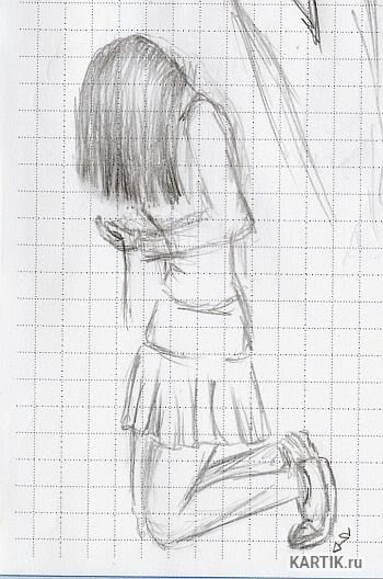 Рисунки карандашом для срисовки лёгкие люди