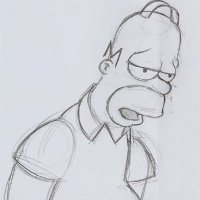 Гомер карандашом