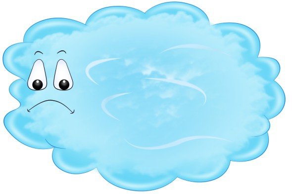 Грустное облачко